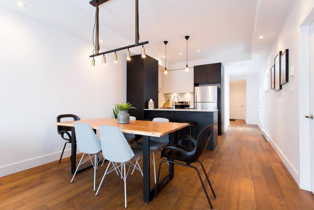 Sleek Condo In The Heart Of Little Italy By Den Stays Montreal Ngoại thất bức ảnh